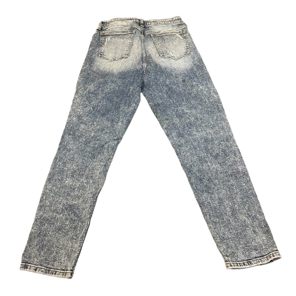 Willow & Root “The Mom Fit” Distressed High Rise Jeans - Picture 2 of 9